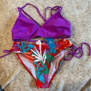 CUPSHE bikini Top (L) Bottom (M) 👙